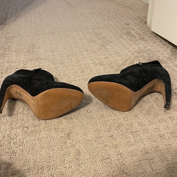 Sam Edelman black suede booties size 6.5 - Picture 5 of 5
